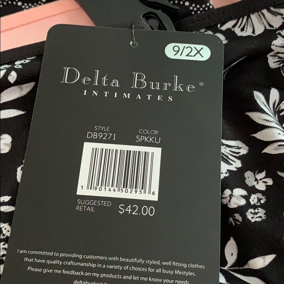 NWT Delta Burke 5 pack plus size everyday briefs. - Picture 3 of 6